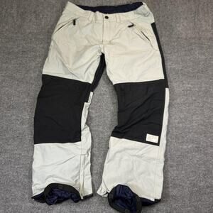 Analog Cinderblade Snow Pants Mens XL Gray Insulated Ski Snowboard
